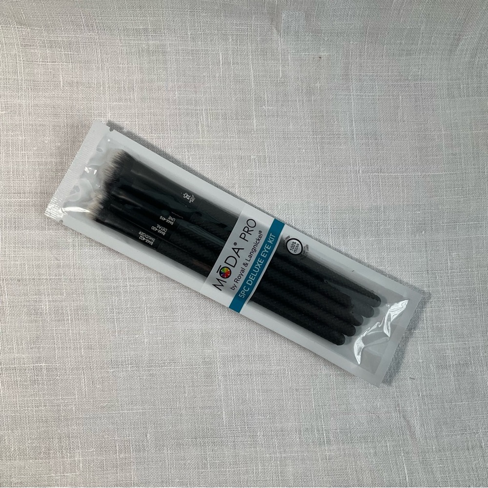 Moda Pro 5pc Deluxe Eye Makeup Brush Set
